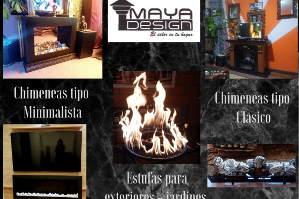 Chimeneas y estufas decorativas a Gas